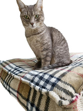 Load image into Gallery viewer, Exquisite luxury pet bed for dogs and cats featuring orthopedic comfort, handmade in Europe with baroque designer details, glamorous high-end customizable pet furniture by Aposentis. €150.00