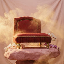 Load image into Gallery viewer, Exquisite luxury pet bed for dogs and cats featuring orthopedic comfort, handmade in Europe with baroque designer details, glamorous high-end customizable pet furniture by Aposentis. €850.00