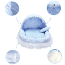 Load image into Gallery viewer, Exquisite luxury pet bed for dogs and cats featuring orthopedic comfort, handmade in Europe with baroque designer details, glamorous high-end customizable pet furniture by Aposentis. €190.00