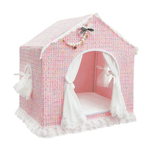 Load image into Gallery viewer, Exquisite luxury pet bed for dogs and cats featuring orthopedic comfort, handmade in Europe with baroque designer details, glamorous high-end customizable pet furniture by Aposentis. €390.00