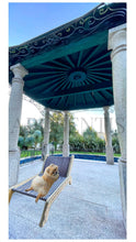 Load image into Gallery viewer, Exquisite luxury pet bed for dogs and cats featuring orthopedic comfort, handmade in Europe with baroque designer details, glamorous high-end customizable pet furniture by Aposentis. €125.00