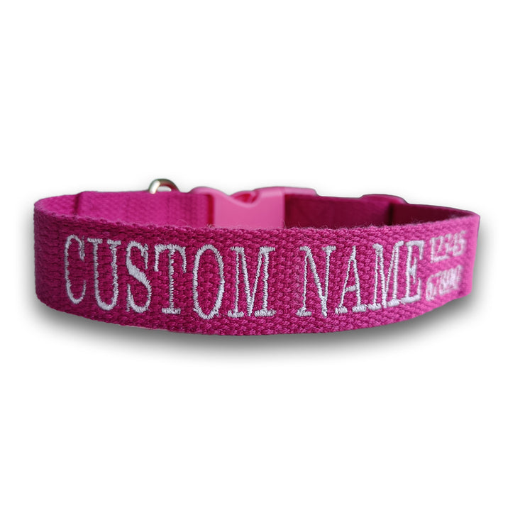 Custom Embroidered Dog Collar