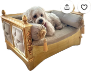 Versailles Pet Bed Ivory