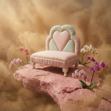 Load image into Gallery viewer, Exquisite luxury pet bed for dogs and cats featuring orthopedic comfort, handmade in Europe with baroque designer details, glamorous high-end customizable pet furniture by Aposentis. €1000.00
