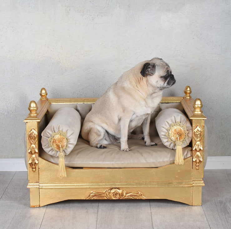 Versailles Pet Bed Ivory