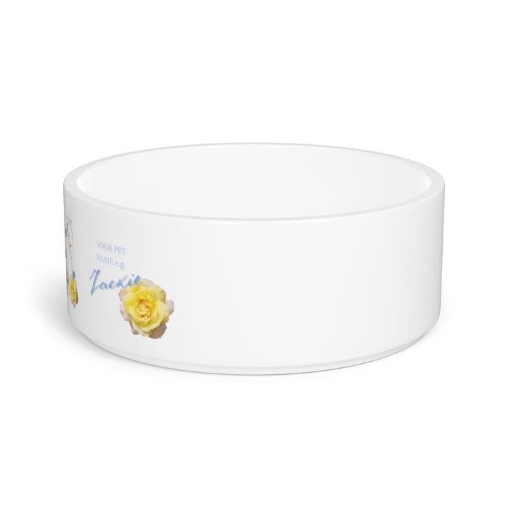 For Personalization! Proud Cat Mom Food Bowl