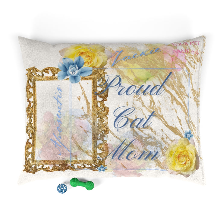 For Personalization! Proud Cat Mom Bed