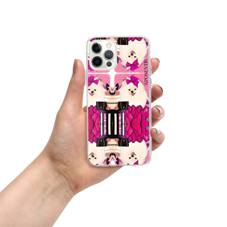 Featuring @ellie_baby_doll_pom iPhone Case